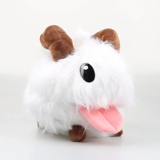 Peluche "Poro Blanc" 25cm – Douceur Premium & Design Officiel